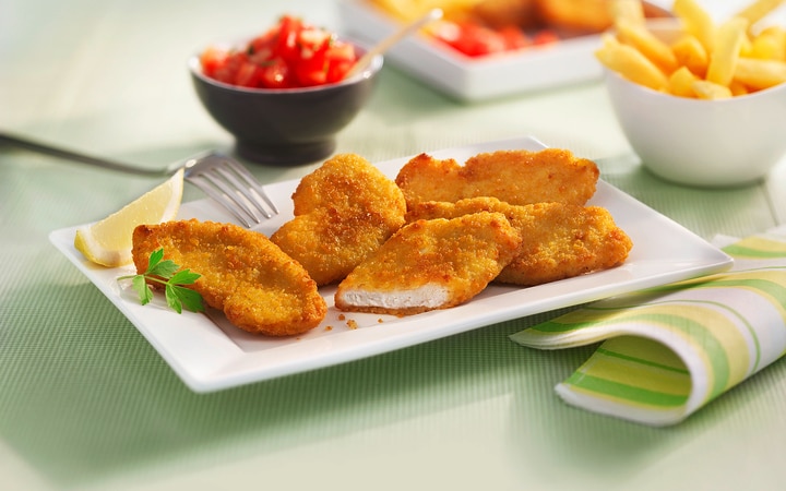 Mini-escalopes de poulet (Numéro d’article 01301)