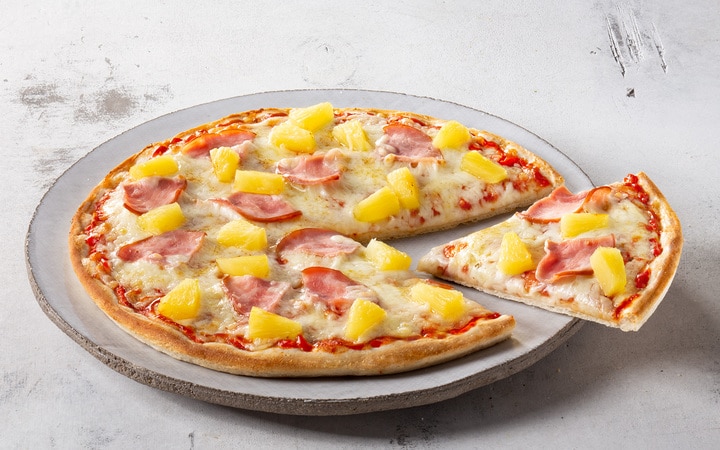 Syndicaat Verantwoordelijk persoon Gecomprimeerd Pizza 'Soft & Crispy' Hawaï (01798) | Levering aan huis | bofrost.be