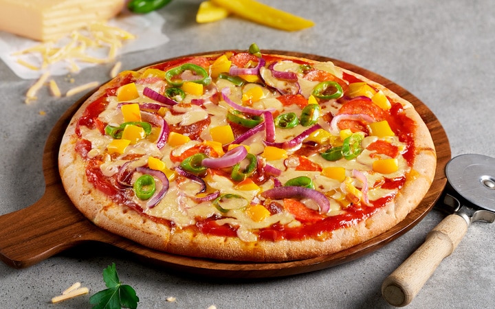 Wegrijden virtueel kassa American Pizza 'Pepperoni' (12094) | Levering aan huis | bofrost.be