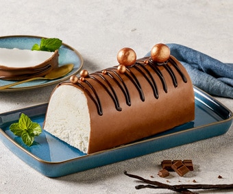 Gâteau crème glacée  vanille au chocolat (Numéro d’article 12223)