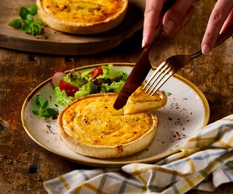 Quiches aux fromages (Ø 12 cm) (Numéro d’article 16186)