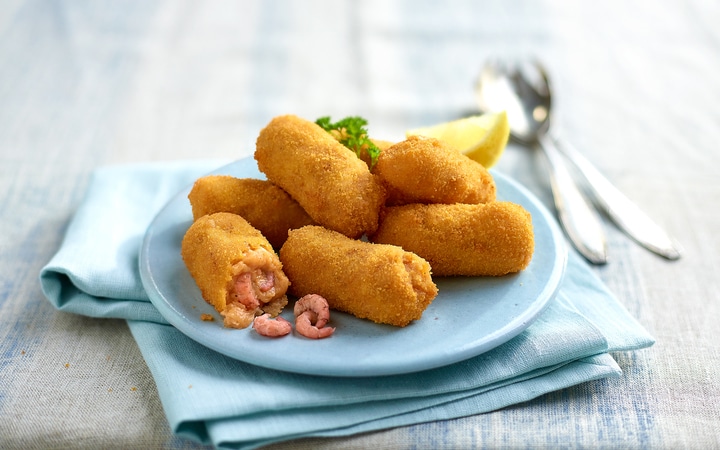 Croquettes aux crevettes grises artisanales (Numéro d’article 02418)