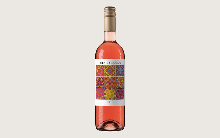 Cinco Casas rosé Vino de la Tierra de Castilla (Artikelnummer 10885)