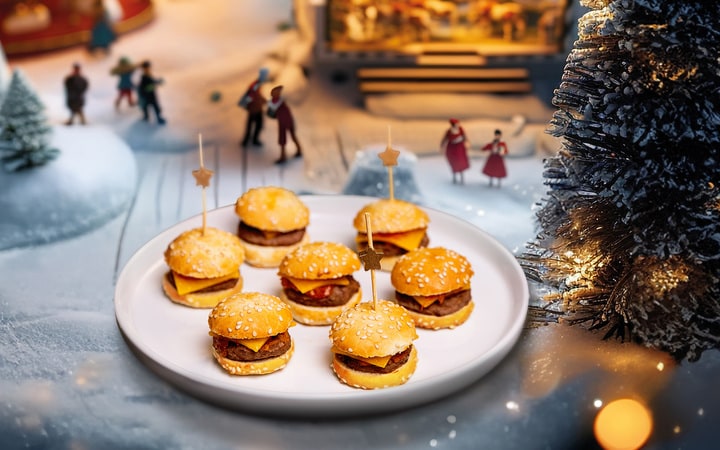 Mini-cheeseburgers (Artikelnummer 16162)