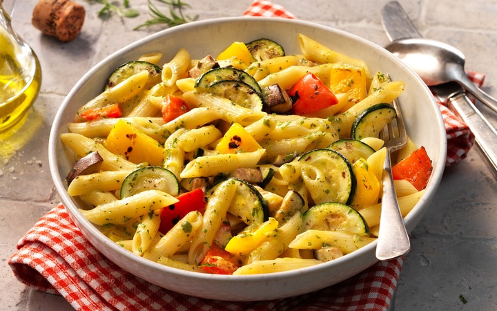 Penne aux légumes grillés (Numéro d’article 20048)